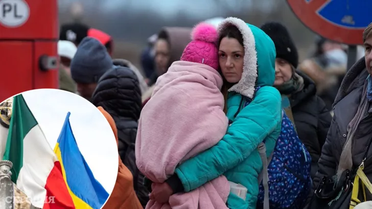 Италия будет помогать беженцам из Украины