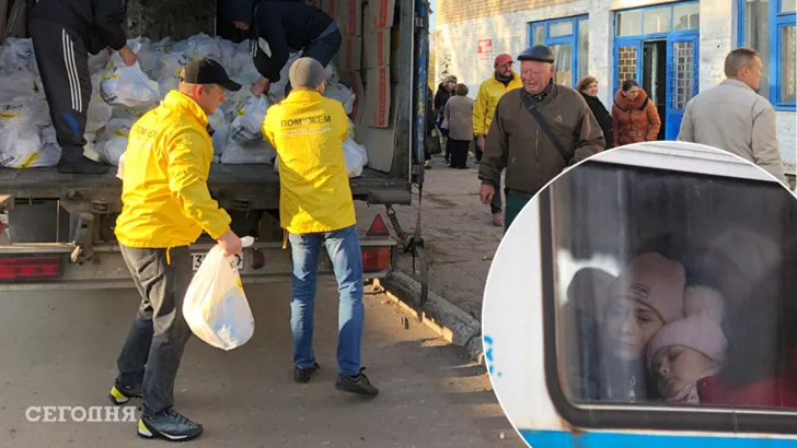 Гуманитарная помощь спасает украинцев во время войны