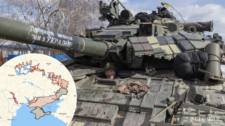 В Украине создали онлайн карту войны