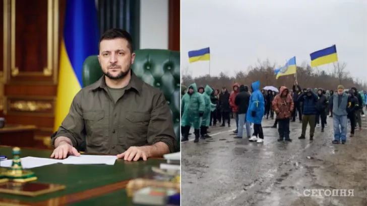 Владимир Зеленский призвал украинцев о помощи. Коллаж "Сегодня"