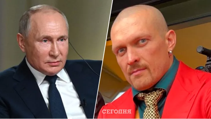 Александру Усику плевать на Владимира Путина