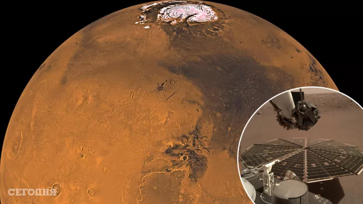 Зонд NASA InSight зафіксував мартруси на Червоній планеті