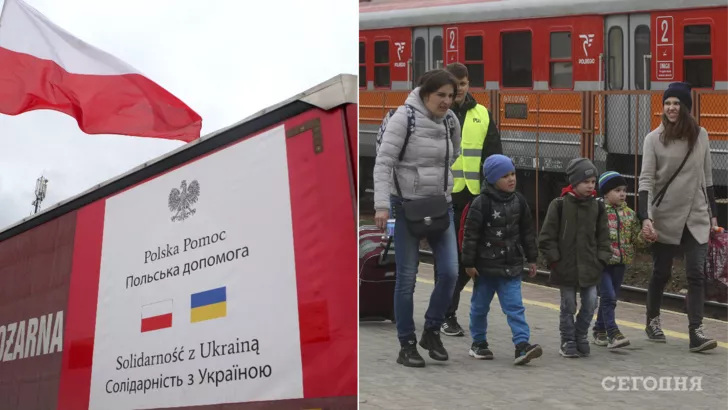 Польша меняет условия для украинских беженцев