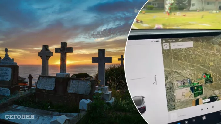 Автопілот Tesla побачив людей на пустому кладовищі