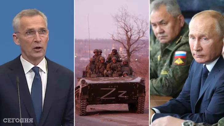 Йенс Столтенберг считает, что Владимир Путин не откажется от своих целей в Украине