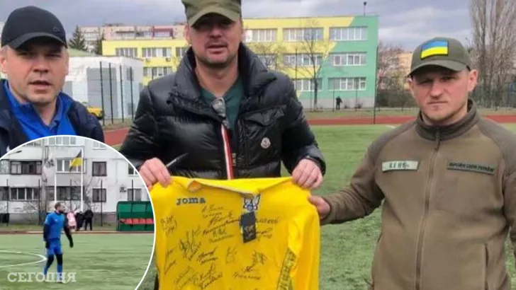 Зірки українського футболу зіграли дружній матч у Києві