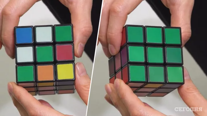 Японский кубик Рубика невозможно собрать