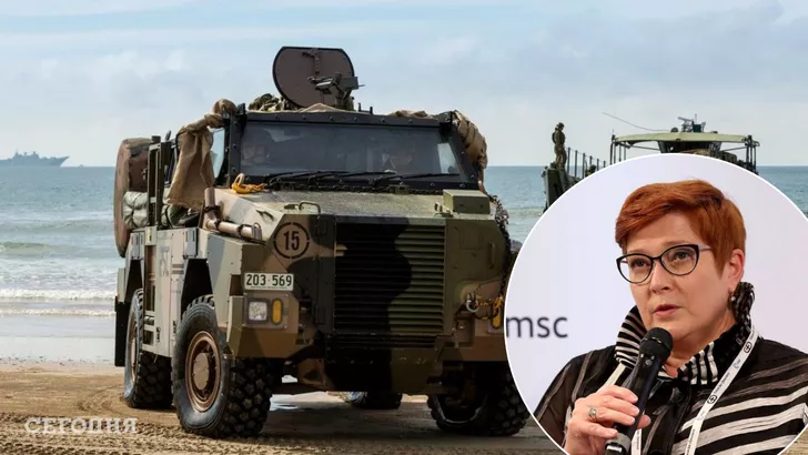 Міністр закордонних справ Маріс Пейн оголосила, що Австралія надішле військову допомогу Україні