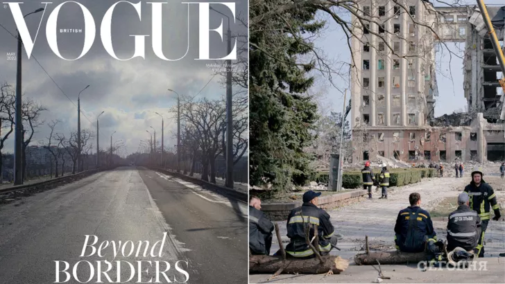 Снимки французского фотографа, сделанные в Украине, попали на обложку британского Vogue