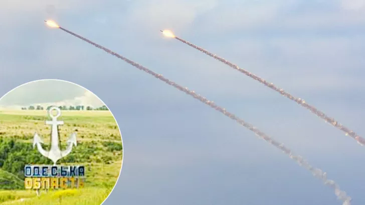 По Одесской области выпустили ракеты/Фото: коллаж: "Сегодня"