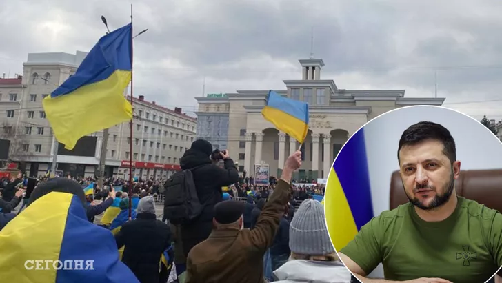 Зеленский заявил, что смелость – это Украина
