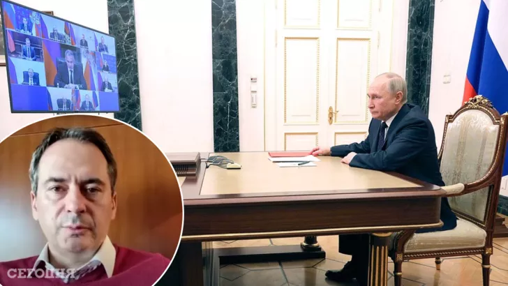 Путін через свою параною тримається подалі від Кремля, вважає Грозєв