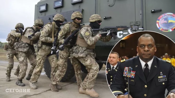 Голова Пентагону розповів про українських військових / Колаж "Сьогодні"