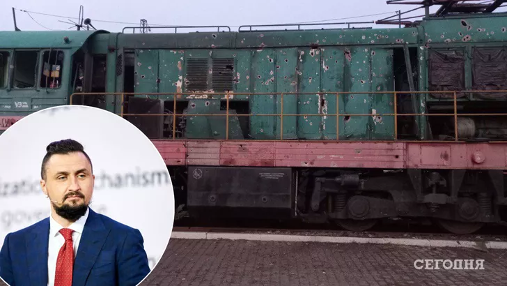 Глава правления АО "Укрзализныця" Александр Камышин рассказал об обстреле железнодорожной станции