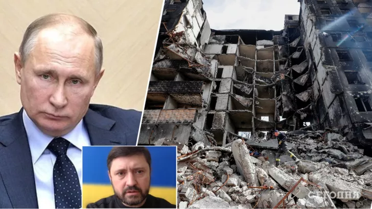 Вадим Бойченко рассказал, почему Владимир Путин напал на Мариуполь. Фото: Reuters, коллаж "Сегодня"