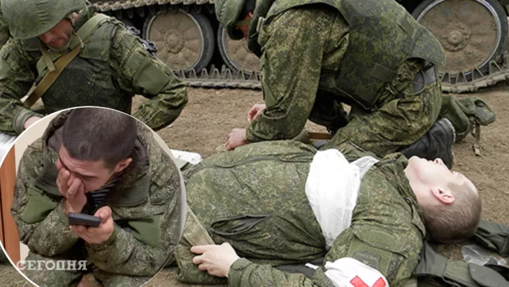 Россия агитирует раненых солдат вернуться на войну против Украины. Фото: коллаж "Сегодня"