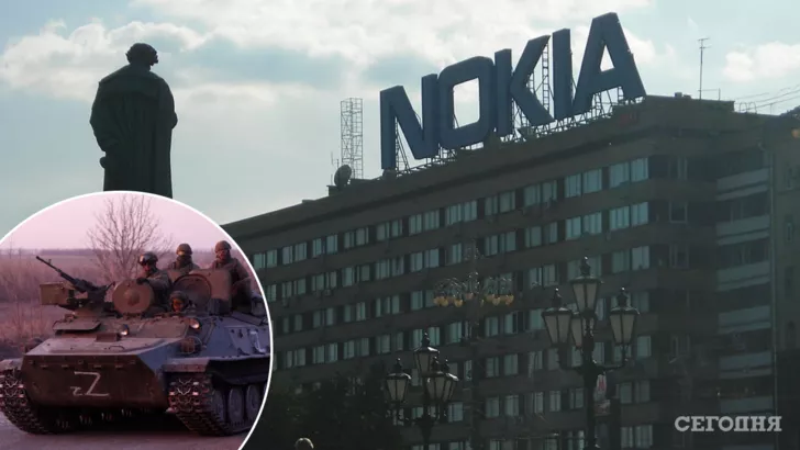 Nokia не простила России вторжение в Украину