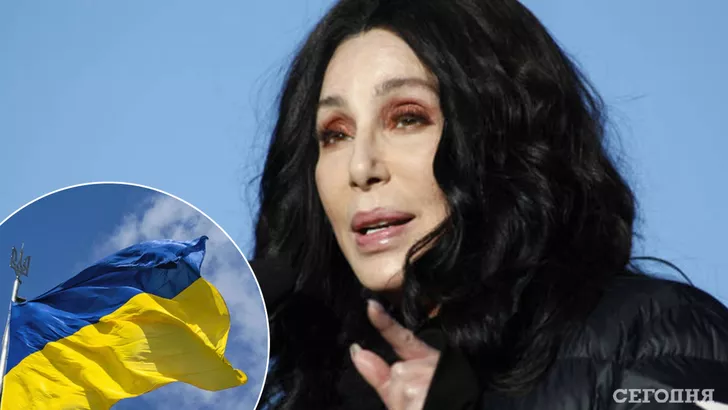 Певица Шер снова выступила в поддержку Украины
