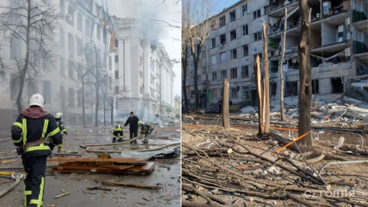 Харків постраждав від обстрілів військовими РФ