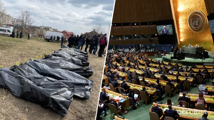 Произошедшее в Буче имеет все признаки геноцида, но первое слово в его признании должна сказать ООН / Коллаж "Сегодня"