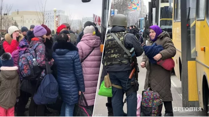 Жителів Харківської області попросили евакуюватись. Фото: колаж "Сьогодні"