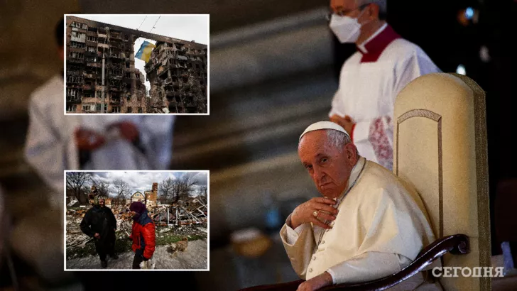 Папа Римский обратился к украинцам