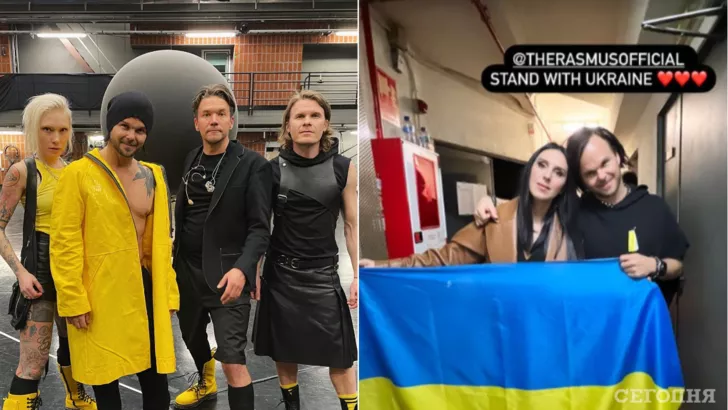 The Rasmus підтримали Україну на концерті у Мадриді