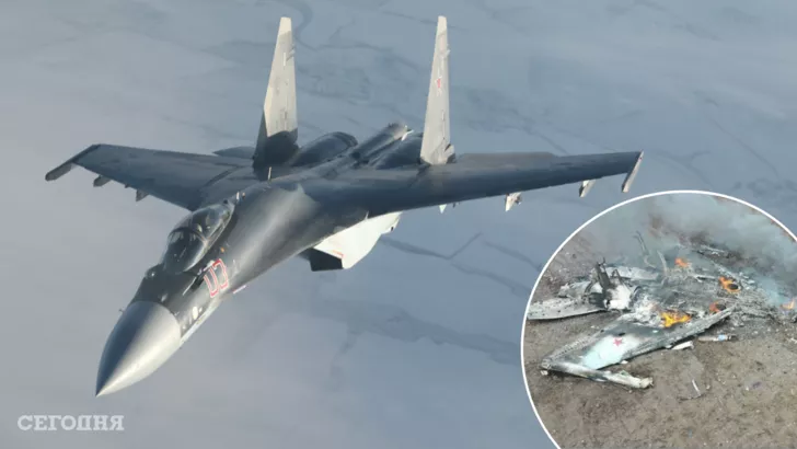 Останки літака Су-35 привернули увагу розвідки США та Великої Британії