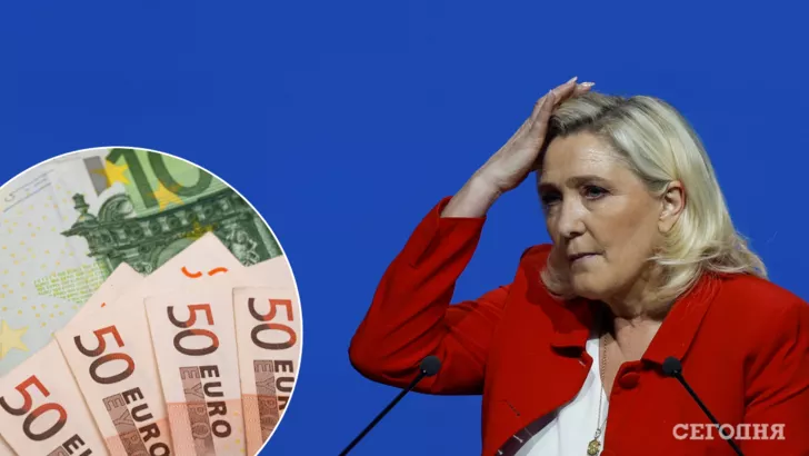 Марин Ле Пен заподозрили в присвоении почти 140 тысяч евро/Фото: REUTERS/Christian Hartmann, коллаж: "Сегодня"