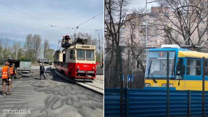 В КГГА сообщили расписание движения трамваев №1 и №5
