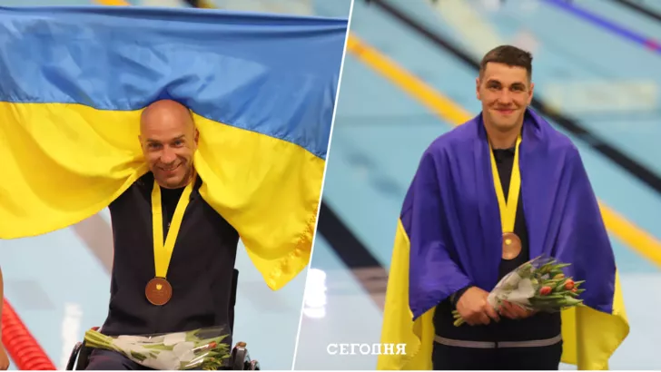 Андрей Бадарак и Иван Лепеха принесли Украине три медали в плаванье