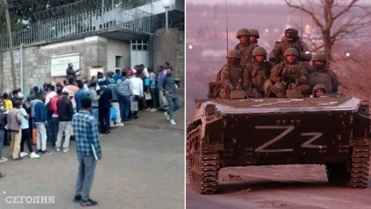Сотні ефіопів хочуть піти найманцями до російської армії