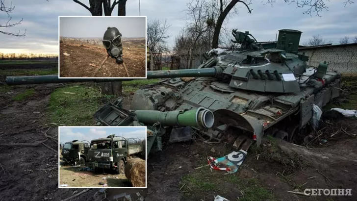 Оккупанты потеряли ЗРК, танк и 10 единиц бронетехники