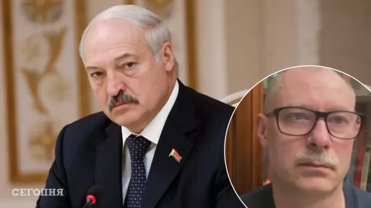 Олег Жданов розповів, що для Лукашенка завдання не допустити ударів у спину російським військам. Фото: колаж "Сьогодні"