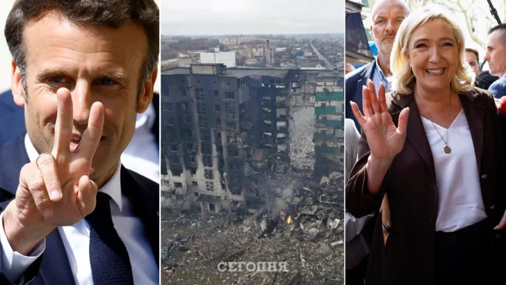У французских политиков своя игра, а в Украине - война / Фото Reuters / Коллаж "Сегодня"