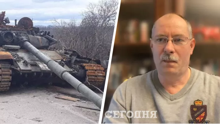 По мнению Жданова, Россия не ввела в Украину все свои танки / Коллаж "Сегодня"