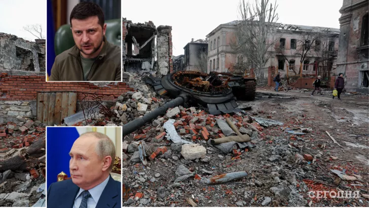 И Зеленский, и Путин не могут себе позволить проиграть битву за Донбасс / Фото Reuters / Коллаж "Сегодня"