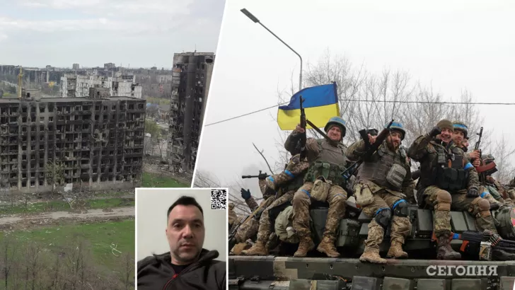 Алексей Арестович заявил, что Украина пойдет в контрнаступление, чтобы освободить Мариуполь.
