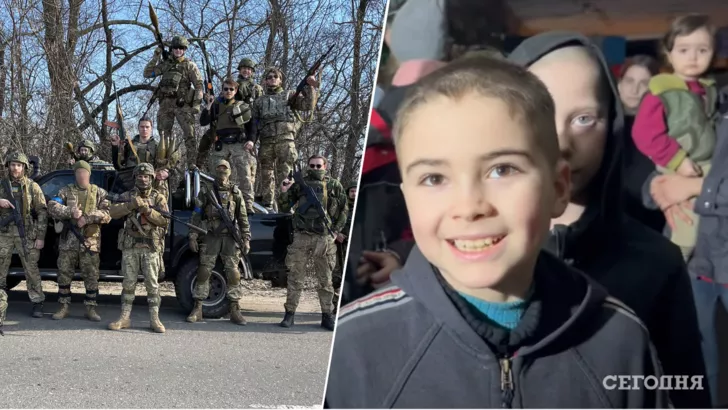 "Азов" помогает детям. Фото: "Вот Так", коллаж "Сегодня"