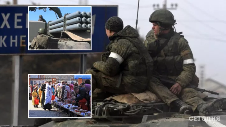 Окупанти планують стріляти на Великдень в Україні. Фото: колаж "Сьогодні"
