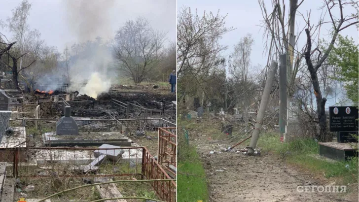 В Одесі окупанти зруйнували цвинтар