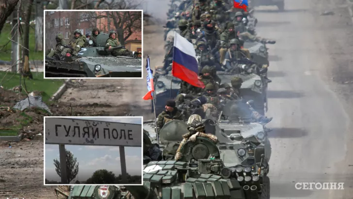 Росія нарощує сили у напрямку Гуляйполя.