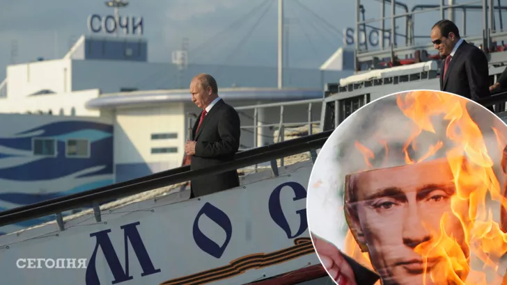 Путина могут "рисовать" на видео из-за его страха появиться на публике больным. Источник: Reuters. Коллаж: Сегодня