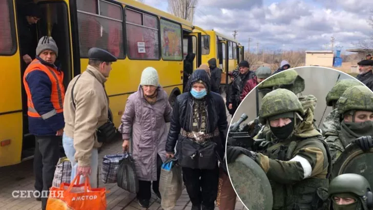Росіяни обстріляли автобус з людьми / Колаж "Сьогодні"