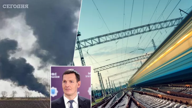 Євгеній Єнін розповів, як військові РФ ракетами знищують залізничну інфраструктуру