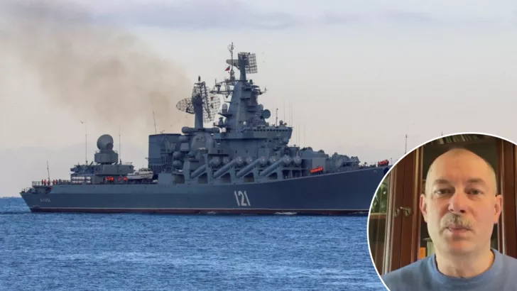 Олег Жданов рассказал о маневрах флота РФ после затопления его флагмана