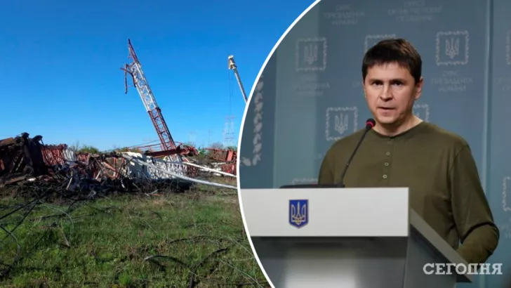 Михаил Подоляк назвал причину взрывов в Приднестровье