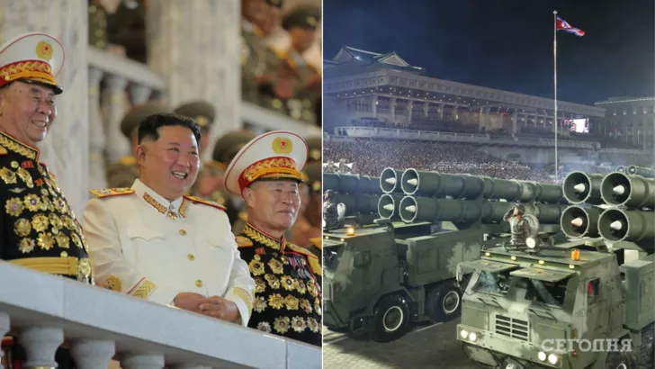Ким Чен Ын показал межконтинентальные баллистические ракеты