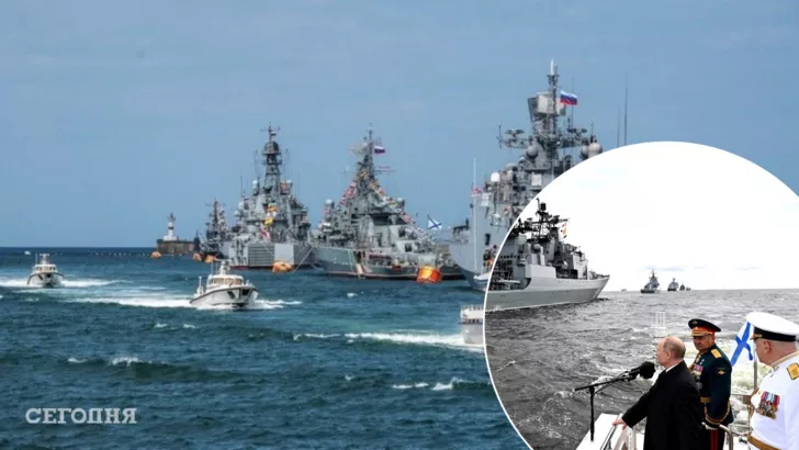 В Черноморской оперативной зоне находятся около 20 кораблей ВМФ россии