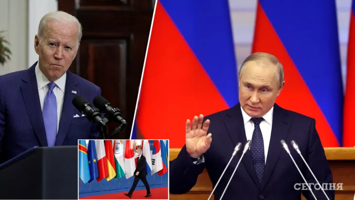 Джо Байден против участия Владимира Путина в саммите G20.
